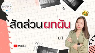 สัดส่วนผกผัน | MAIครูพี่ใหม่