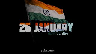 26 January Coming Soon Status| Republic Day Status Full Screen Status 2024|happy republic day status