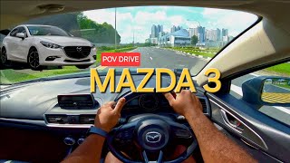 Mazda 3 | POV Driving | ASMR | Drive#2 | #insta360go3s |#asmr #pov #singapore #motovlog #drive