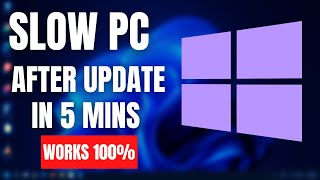 How to Fix Slow Performance Issue After Update in Windows 10/11 (2023) |Windows 10 Slow After Update