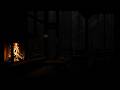 Rainy Night in a Forest Cabin(No Ads)😴💦Cozy Rain+Thunder Sounds for HEALING SLEEP🔥Relaxing,Warm Fire