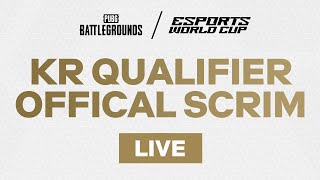 EWC: PUBG KOREA Cloased Qualifiers 2024 | SCRIM | 7월 11일