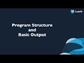 Program Structure