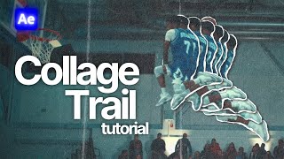Creating EASY Collage Trail Effect | After Effects Tutorial