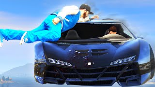 GET HIT BY SUPERCARS! (GTA 5 Funny Moments)