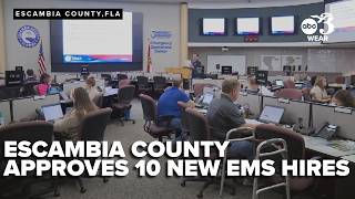 Escambia County approves 10 new EMS hires to meet rising call volume