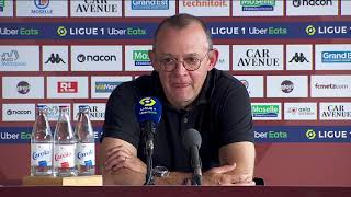 FC Metz - Nîmes Olympique (0-3) : Conférence de presse