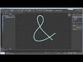 3ds Max Spline Tools - The Basics