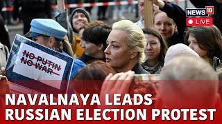 Russia Election LIVE News | Navalny Supporters Protest On Final Day Of Polling | Russia News | N18L