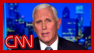 Hear Pence’s response when asked why he didn’t concede 2020 election sooner