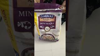 Daawat mini mogra #daawatbasmati #daawat #rice #shorts