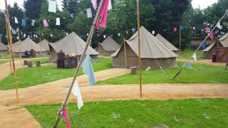 Premium Glamping Chessington. 1st YouTube video