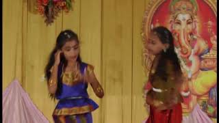 Kaathu posa posanga -Song... Kutties Dance in village stage