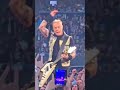 JAMES HETFIELD REACTION WHEN HE NAILS RIDE THE LIGHTNING RIFF LIVE (2024) #METALLICA #shorts