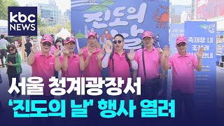 '남도 매력에 푹' 서울 청계광장서 '진도의 날' 행사 열려 / KBC뉴