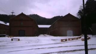 舞鶴市　東舞鶴　赤煉瓦館の雪　2014年1月13日