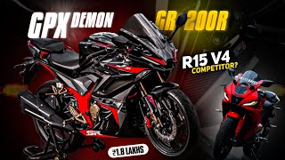 GPX Demon GR 200r ❤️‍🔥⚡ || Better Then R15 V4 ? 🔥 || Mr Unknown Facts