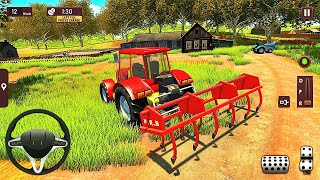 Real Farming Tractor Simulator 2021 - Sugarcane Harvesting - Android Gameplay