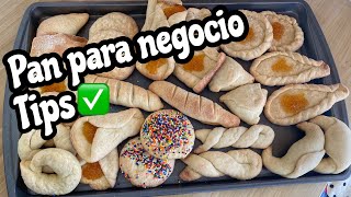 CÓMO HACER PAN DULCE PARA NEGOCIO -clase de panadería-