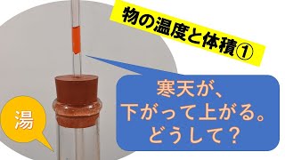 物の温度と体積①