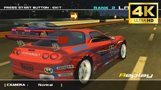 PS2【リッジレーサーV】を「4K」で蘇らせてみた!  リベルタ メルクーリオ チューニング仕様イカス!! Ridge Racer V 4K 60FPS #11