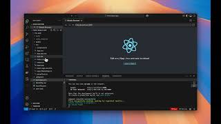 Run React App Live Inside VS Code: Watch Updates Instantly ⚡️