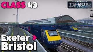 Train Simulator 2016 Let's Play - Western Mainlines: Class 43 (HST): Exeter to Bristol