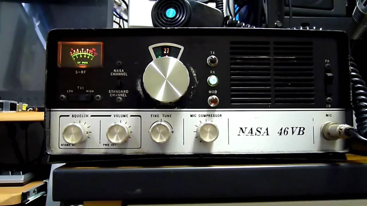 Old Vacuum Tube CB Radios NASA 46VB - YouTube