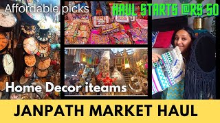 Janpath Market Delhi ll janpath Market Home Decor ll janpath Market Haul