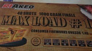 Max Load #1 48 shot 1000g finale set by Riakeo