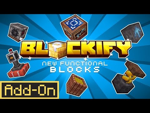 Blockify Add On Minecraft Marketplace Showcase Youtube