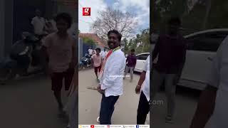 தம்பி ஒரு Ball போடு பா🏏 STREET CRICKET..Tough கொடுத்து விளையாடிய VIJAY VASANTH😳😍