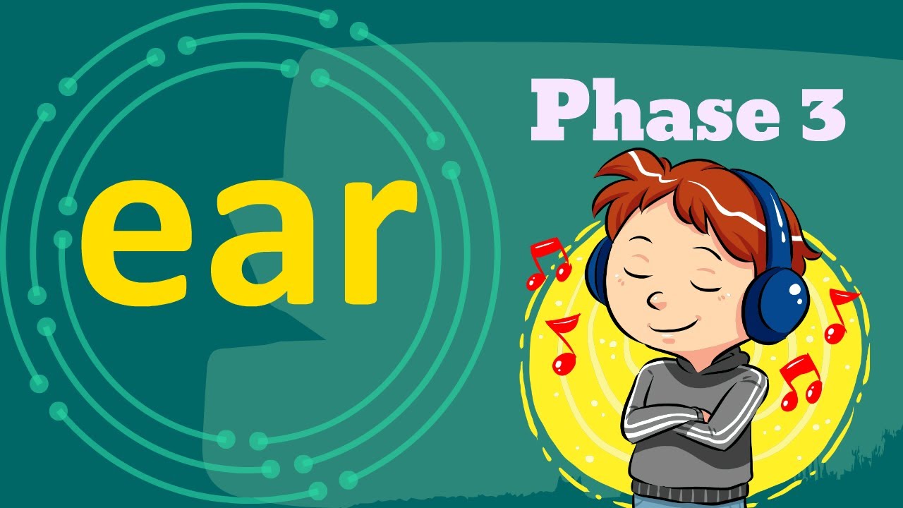 The EAR Sound | Phase 3 | Phonics - YouTube