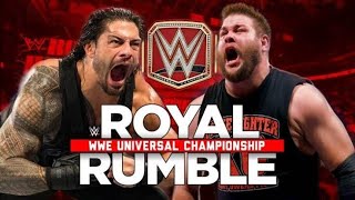 wwe roman reigns vs kevin Owens||wwe universal championship||royal rumble||wwe raw||wwe smackdown