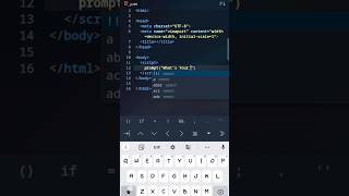 Prompt Box In Javascript😎 || Css And Javascript - #shorts