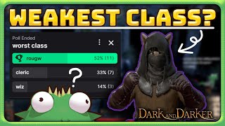 Playing the WEAKEST Class | Dark and Darker | PVP