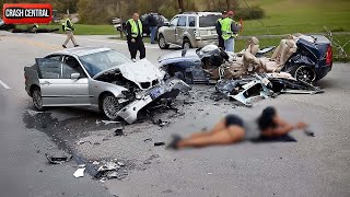 99 SHOCKING Car Crashes Moments Compilation 2025: Idiots in Cars Caught On Camera