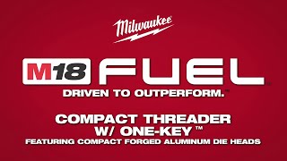 M18 FUEL™ Compact Pipe Threader w/ ONE-KEY™ with 1/2\