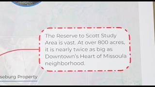 North Reserve to Scott Master Plan Open House