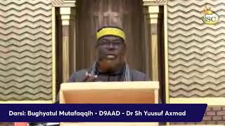 : Bughyatul Mutafaqqih - D9AAD - Dr Sh Yuusuf Axmad