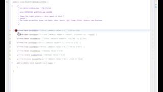 Name the eight primitive Java types in Java