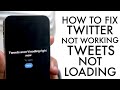 How To FIX Twitter Not Loading Tweets! (2021)