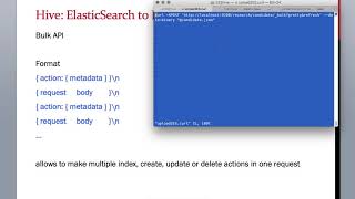 How to load bulk data into ElasticSearch Index
