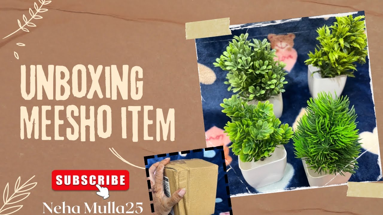 Unboxing Meesho Youtube