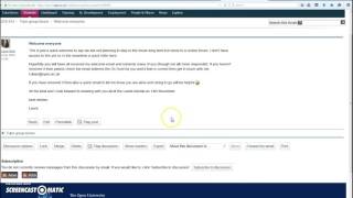 Subscribing to a the OU discussion forums - how to