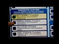 VOTE INCORRECTLY REGISTERED - 2012 PRESIDENTIAL ELECTION VOTE INCORRECTLY REGISTERED - 2012 PRESIDENTIAL ELECTION