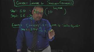 Converting LogMAR to Snellen Acuity (Example 2)