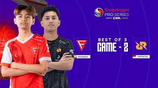 [Game - 2] Falcon Esports vs RRQ Hoshi | Snapdragon Pro Series