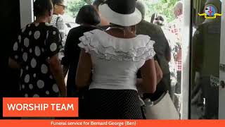 Funeral service for the late Bernard George (Ben)