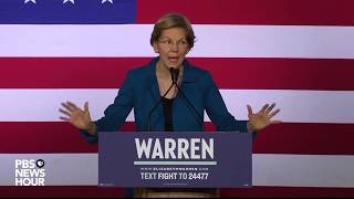WATCH: Elizabeth Warren speaks after New Hampshire primary